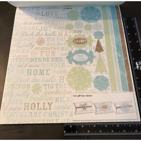 Colorbok Gift Box Project Pack "Let It Snow" Over 350 Pieces Acid & Lignin Free - Picture 5 of 8